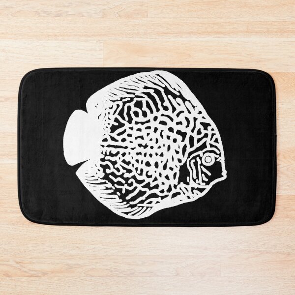 Item preview, White Discus Fish  designed and sold by CaptinAubs.