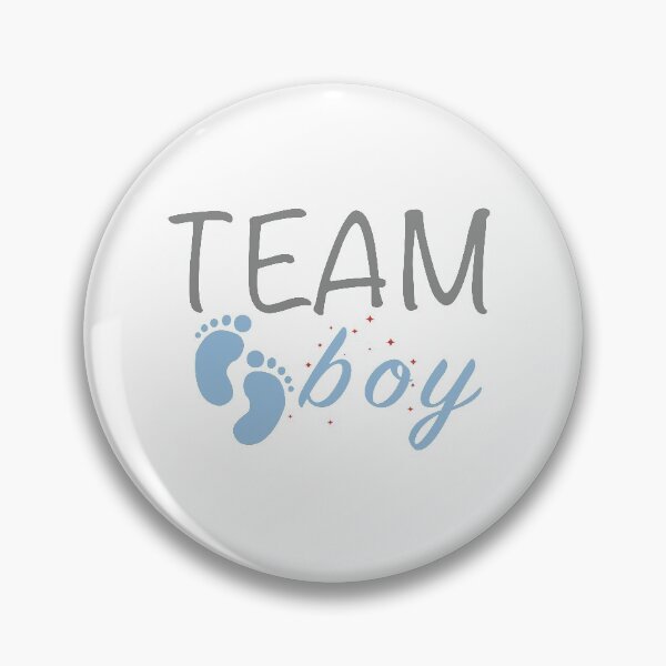 Item preview, Boy Team Male Gender Reveals Baby's Footprint designed and sold by YSNDESIGN.