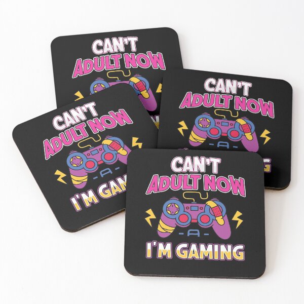 Item preview, Can't Adult Now I'm Gaming- Online Gaming designed and sold by styleofpop.