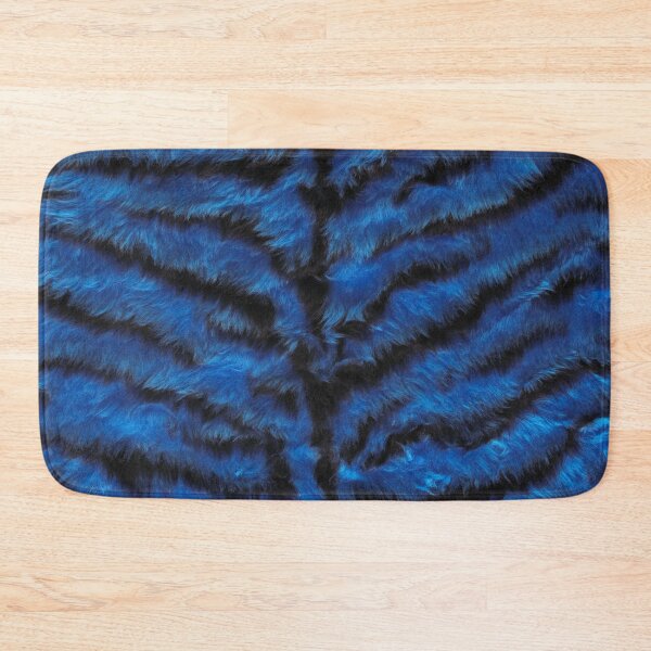 Item preview, Blue Faux Fur Apron designed and sold by Swooncake Press.