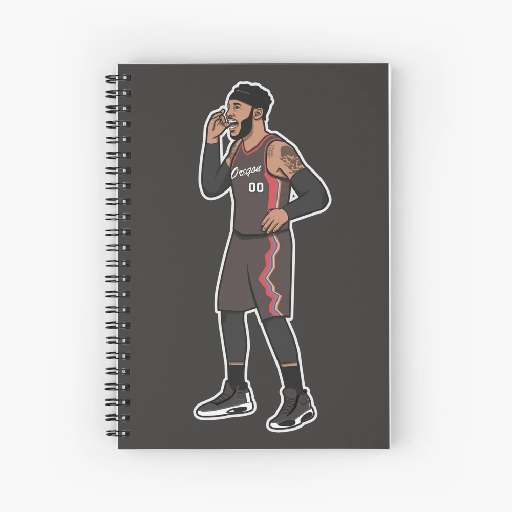 Klay Thompson Cartoon Style Spiral Notebook for Sale by rayd3rd