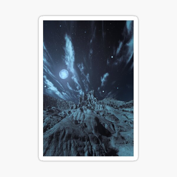 Blue Madness Sticker