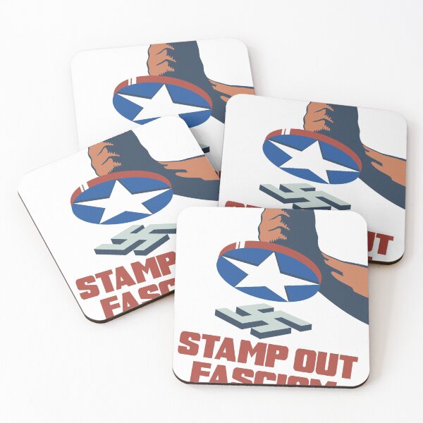 Item preview, "Stamp Out Fascism" American anti-Nazi poster designed and sold by PROPAGANDA POSTE.RS.