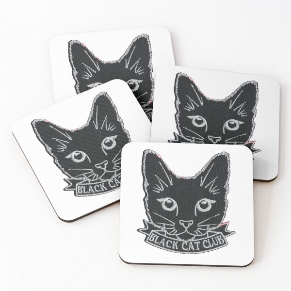 Item preview, Black Cat Sticker designed and sold by designolo.