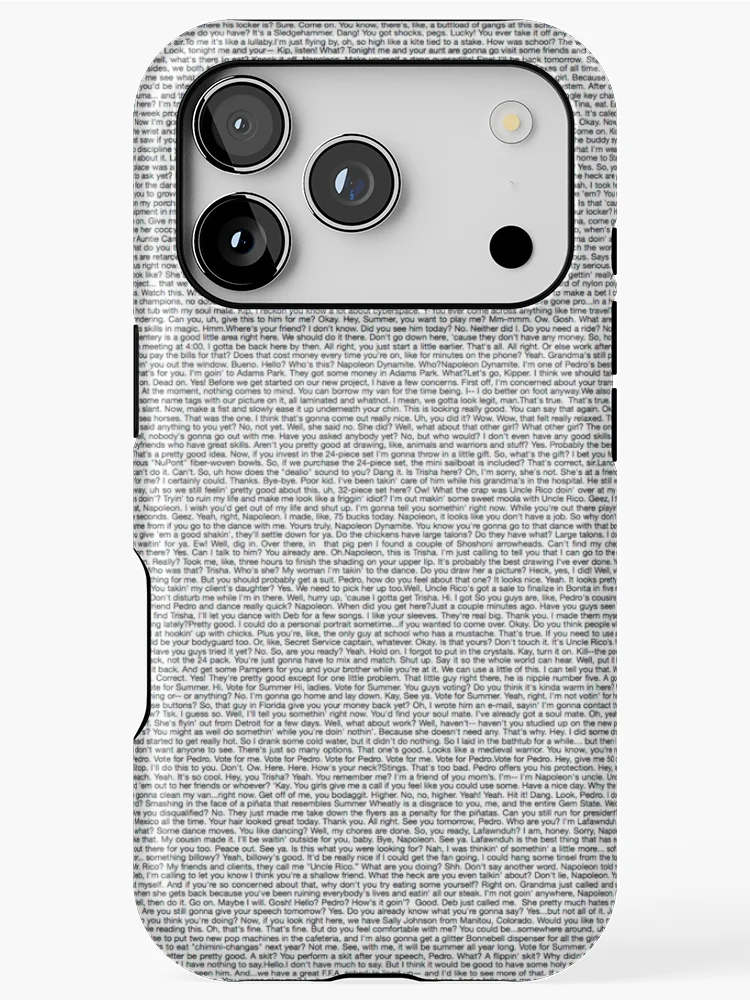 Thumbnail 1 of 4, iPhone Case, Napoleon Dynamite Script designed and sold by withrow.