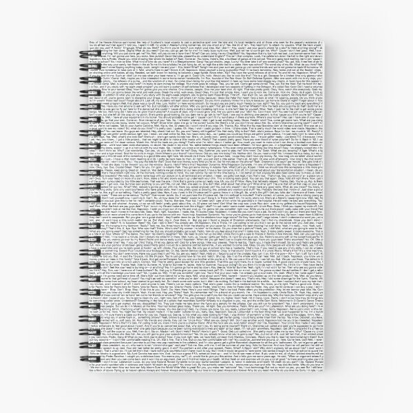 Item preview, Napoleon Dynamite Script designed and sold by withrow.