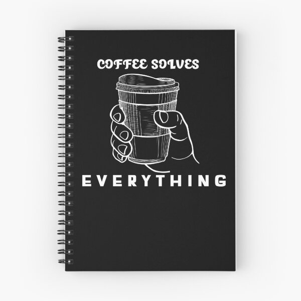 Item preview, Coffee Solves Everything designed and sold by YueHeng Creates ⭐⭐⭐⭐⭐.