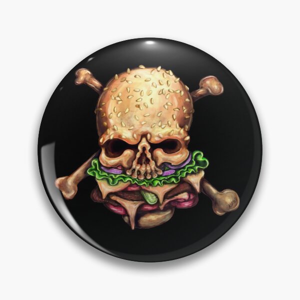 Item preview, Hazardous Hamburger designed and sold by kikoeart.