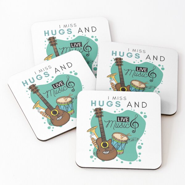 Item preview, I Miss Hugs And Live Music designed and sold by casualism.