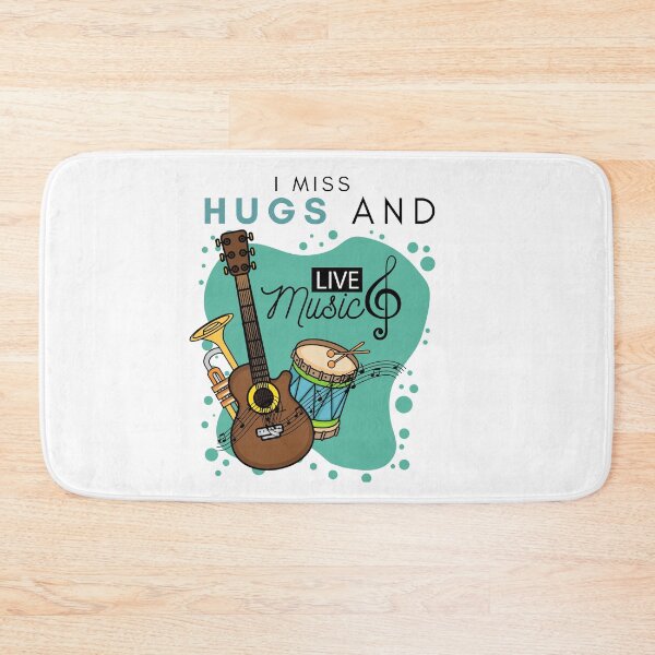 Item preview, I Miss Hugs And Live Music designed and sold by casualism.