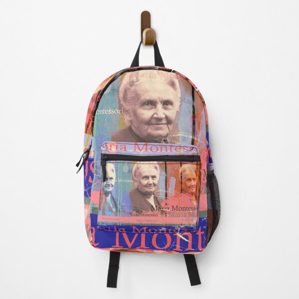 Item preview, Maria Montessori portrait, aesthetic, well-known educator designed and sold by Mauswohn.
