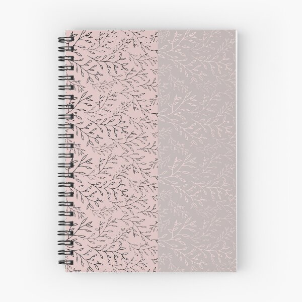 Item preview, Tree Vine Seamless Pattern in Taupe and Pink (Vertical) designed and sold by squishyrainbow.