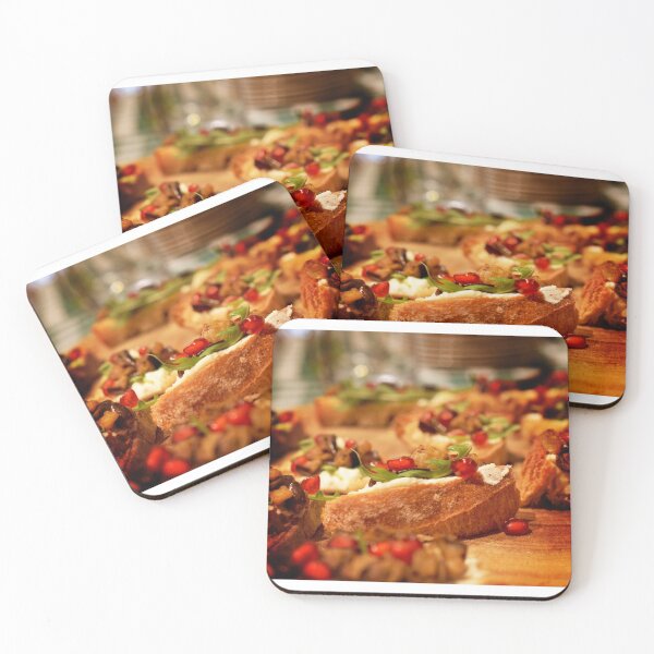 Item preview, Cashew cream cheese, roasted aubergine and pomegranate designed and sold by PhotoCDesign.