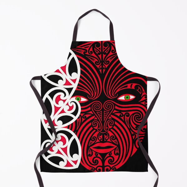 Item preview, Maori face  designed and sold by tattoocreater.