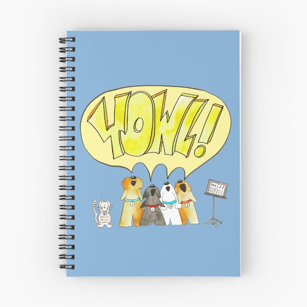 Item preview, Yowl! Dog Choir Singing - Funny Painting for Children designed and sold by HalloMolly.