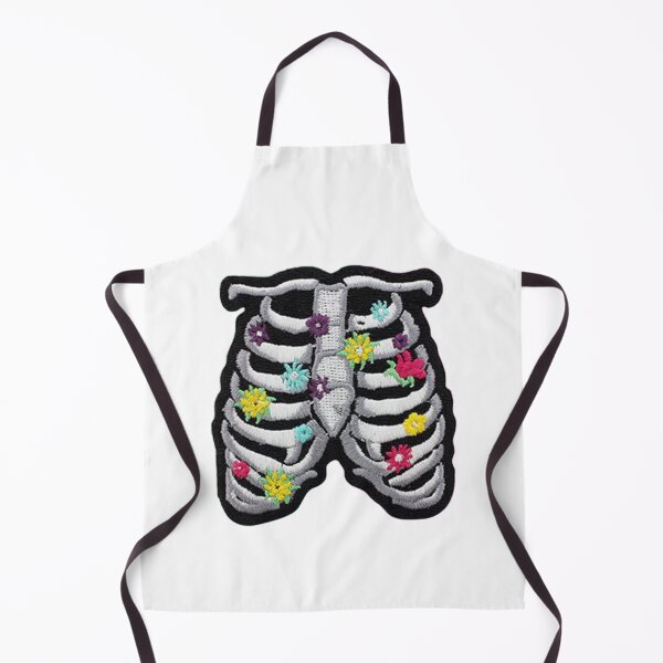 Item preview, Floral Ribcage Sticker designed and sold by designolo.