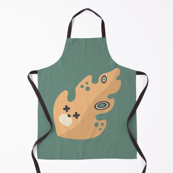 Item preview, Yellow Bear Leaf (dark green background) designed and sold by Hugleton.