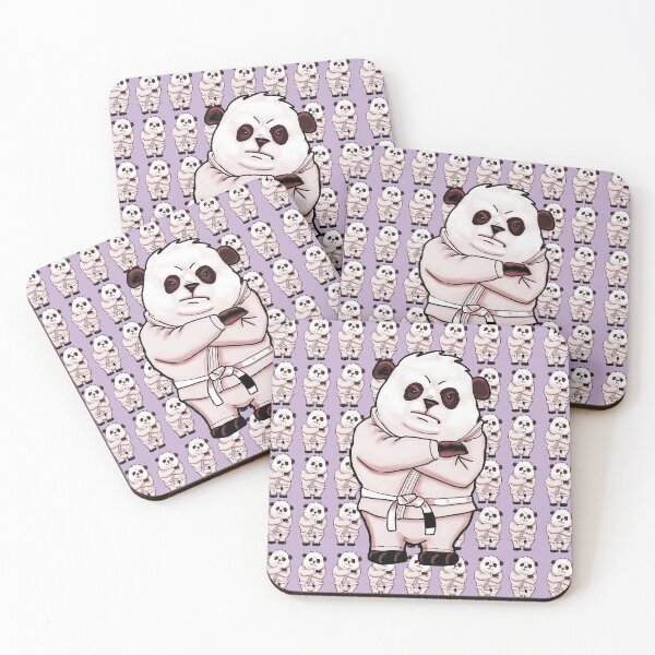 Item preview, angry white belt panda  designed and sold by Christopher Cortez.