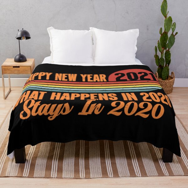 Item preview, Happy New Year 2021 What Happens In 2020 Stays In 2020 Retro vintage designed and sold by Biebers2055.