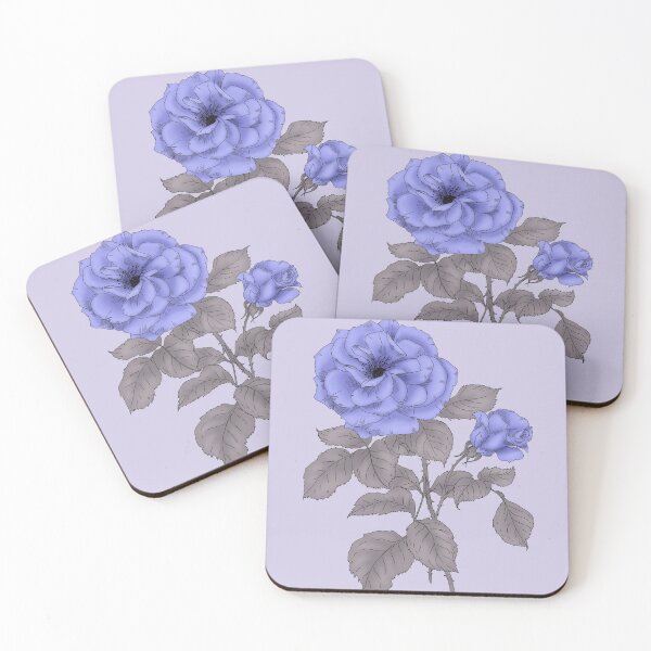 Item preview, Vintage Purple Rose flower  designed and sold by MadaFaCose.