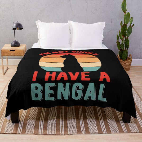 Item preview, Funny Bengal Cat designed and sold by artworkbyrihen.