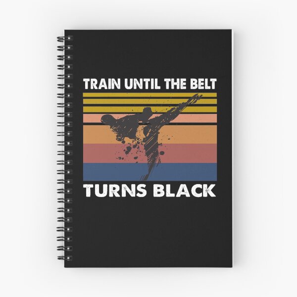 Item preview, Taekwondo Train until the belt turns black Vintage designed and sold by Niishouseca.