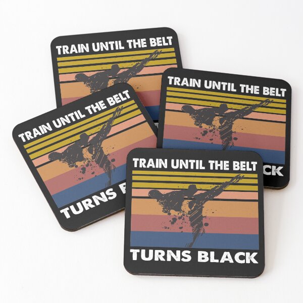 Item preview, Taekwondo Train until the belt turns black Vintage designed and sold by Niishouseca.