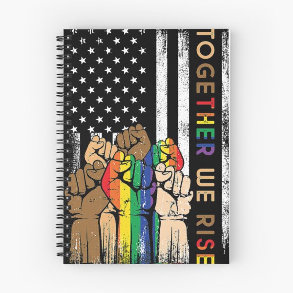 Item preview, Vintage Pride LGBT Together We Rise American Flag Gift Black Lives Matter designed and sold by Biebers2055.