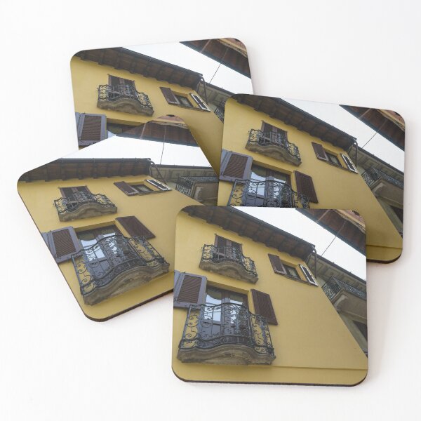 Item preview, Charming Bellagio Lake Como Italy - Tiny Shopping Street with Elegant Balconies designed and sold by Georgia Mizuleva.