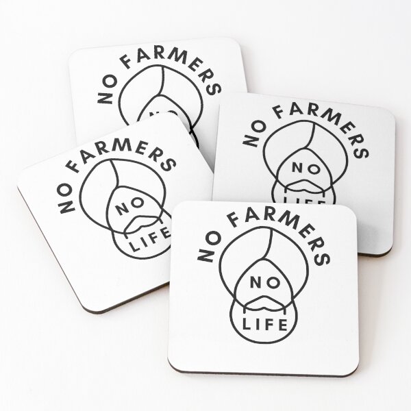 Item preview, No farmers no life - support punjabi farmers designed and sold by AllyShop.