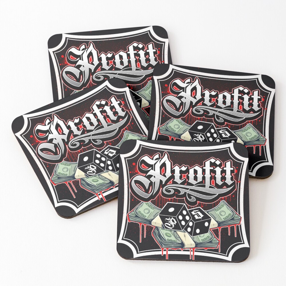 Item preview, Coasters (Set of 4) designed and sold by AFNF-CLOTHING-.