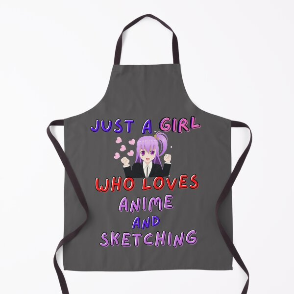 Item preview, Just a Girl Who Loves Anime and Sketching designed and sold by StephenMollie.
