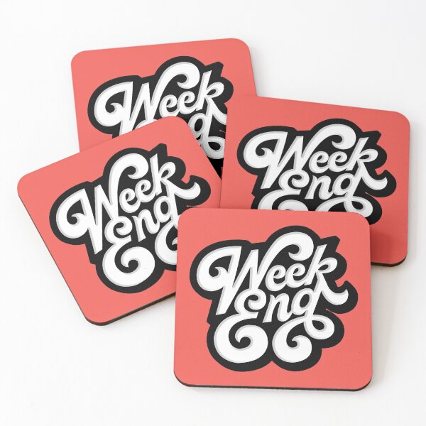 Item preview, "Week End" happy design art designed and sold by AznavourByKarin.