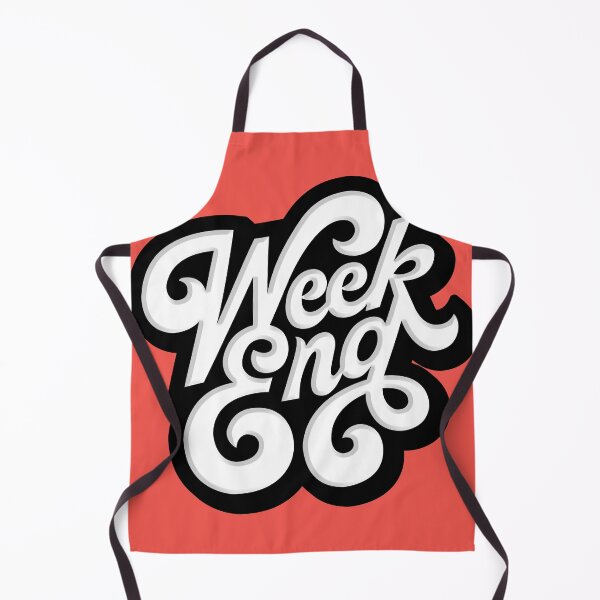 Item preview, "Week End" happy design art designed and sold by AznavourByKarin.