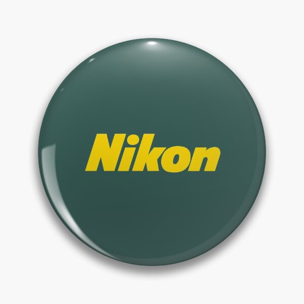 Nikon Camera Logo Pin