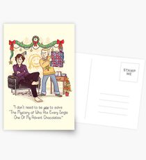 The Mystery of the Advent Chocolates Postcards