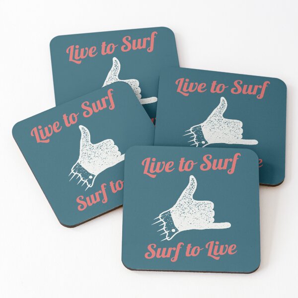 Item preview, Live to Surf, Surf to Live Surfer Quotes designed and sold by MariusMunteanu.