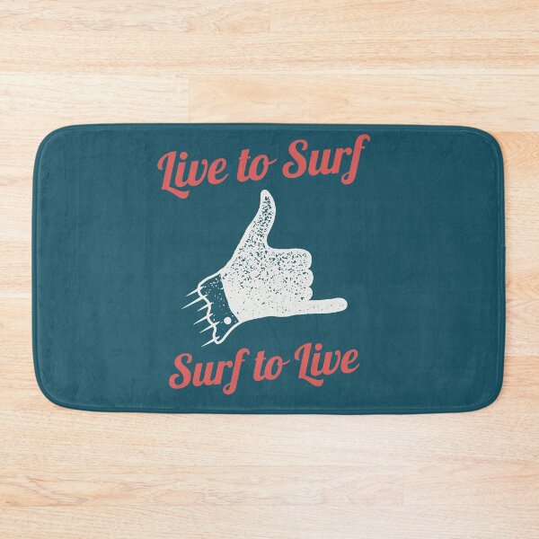 Item preview, Live to Surf, Surf to Live Surfer Quotes designed and sold by MariusMunteanu.