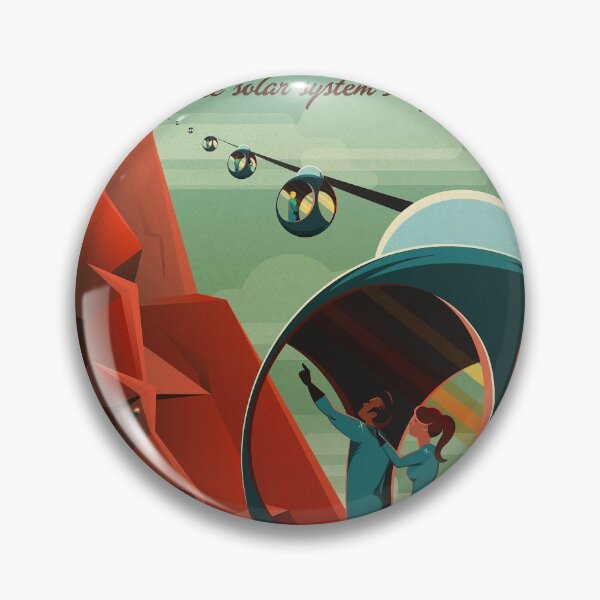Item preview, Olympus Mons: Mars Vintage Travel Poster designed and sold by bellatierra.