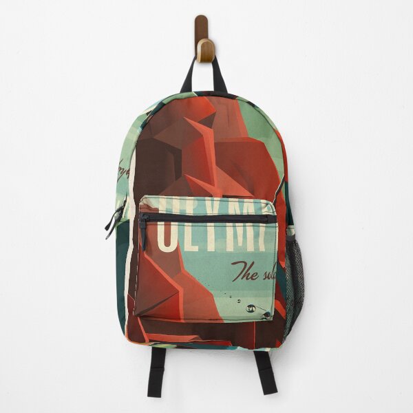 Item preview, Olympus Mons: Mars Vintage Travel Poster designed and sold by bellatierra.