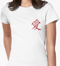 Love. Women's Fitted T-Shirt