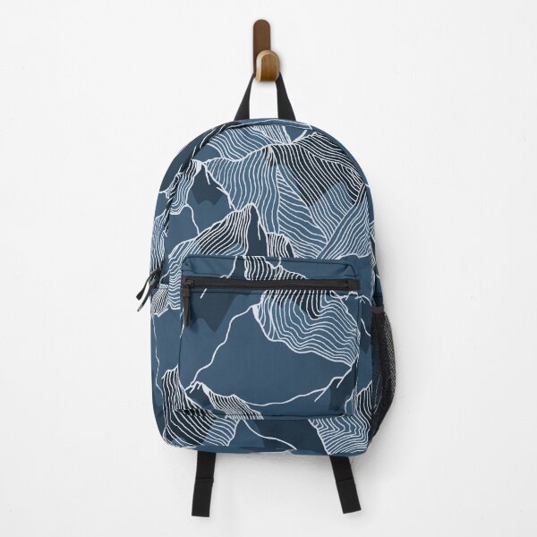 Item preview, Night blue peaks designed and sold by Swadeillustrations.