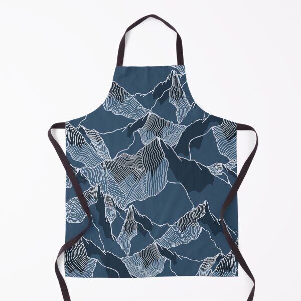 Item preview, Night blue peaks designed and sold by Swadeillustrations.