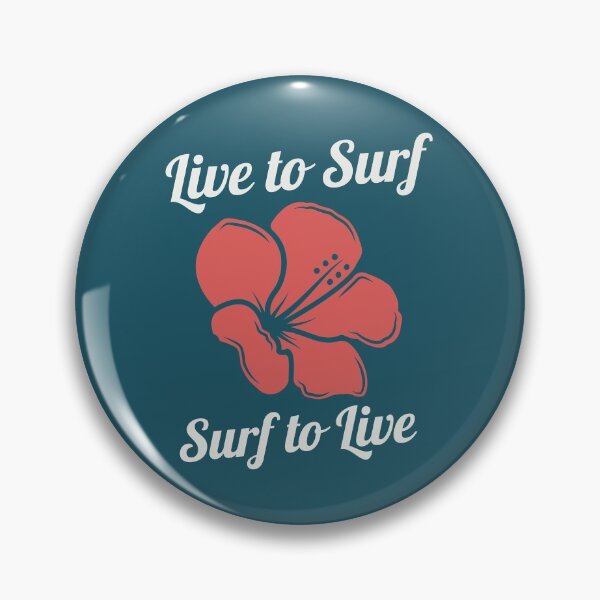 Item preview, Live to Surf, Surf to Live Surfer Quotes designed and sold by MariusMunteanu.
