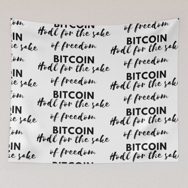 Item preview, Hodl for the sake of freedom designed and sold by rixRIXrix.