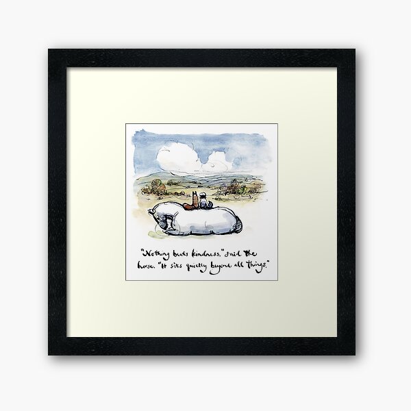 Charlie Mackesy Kindness Framed Art Print
