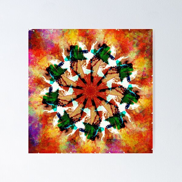 Item preview, STP Screen Transfer Process - 683 - WDVMM - 1042 - Kring Fleish Mandala 1 06 designed and sold by WetdryvacRB01.