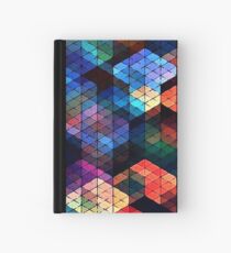 Cuaderno de tapa dura Colorful Stained Glass Effect