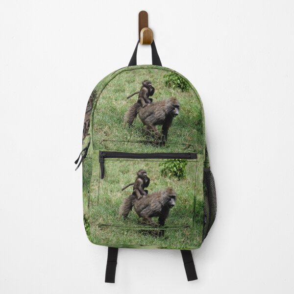 Item preview, Baboon with baby Papio monkey Africa designed and sold by Schoensl.