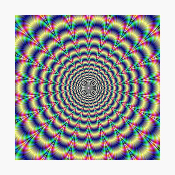 Optical Illusion Wall Art Redbubble